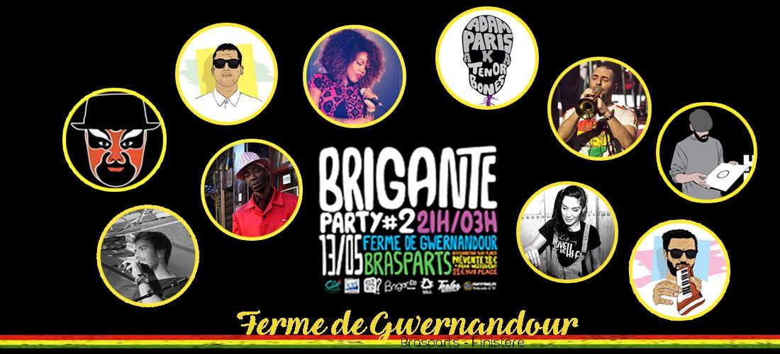 GwernandourBzh's tweet photo. 🔥BRIGANTE PARTY #2🔥
Rdv ce soir dès 21h00 à @GwernandourBzh📍#concert #Finistère #reggae #Dub #hiphop 
Plus d’infos 📲 https://t.co/t0yfFc419n https://t.co/8iqPPuBvoy
