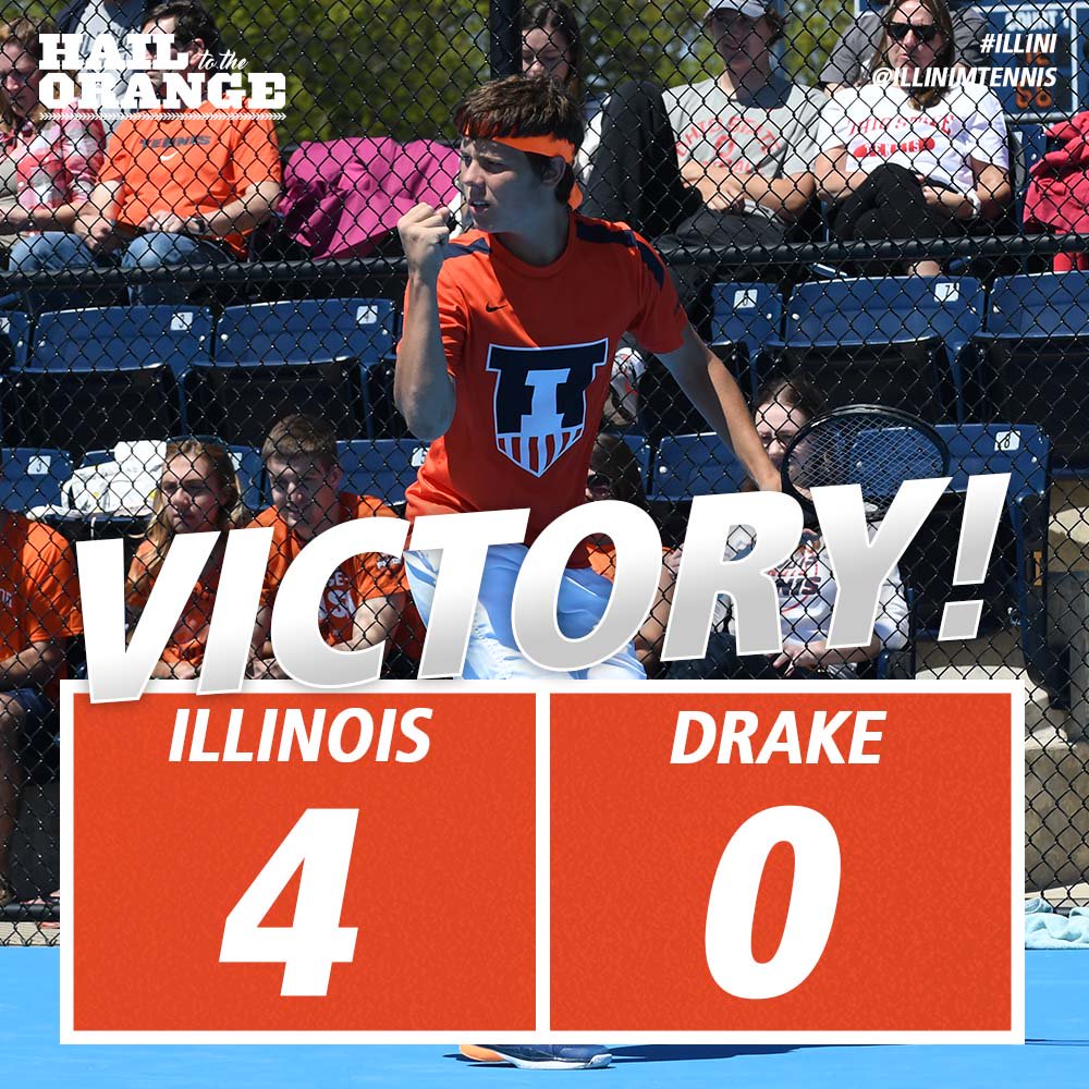 The Illini freshmen propelled Illinois to a 4-0 sweep of Drake on Friday in the NCAA First Round. 

Recap: bit.ly/2ptlLxR 
#Illini