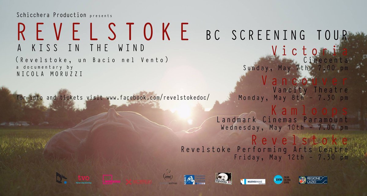 SeeRevelstoke's tweet photo. "A Kiss in the Wind" plays tonight in #Revelstoke.  Read more: https://t.co/nD3BqteE24 https://t.co/Spkb8eEvQA
