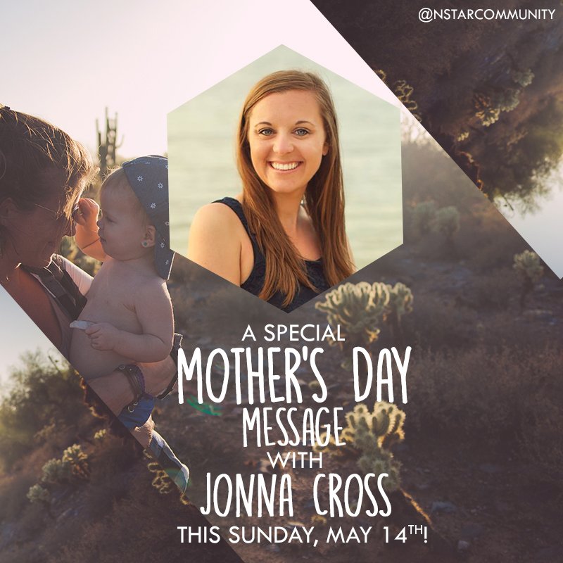 nstarcommunity's tweet photo. Excited to hear Jonna Cross THIS Sunday for a SPECIAL Mother's Day Message!
Join us  10am!

#CoonRapids #coonrapidsmn #northstar https://t.co/Kv3a1zATY1