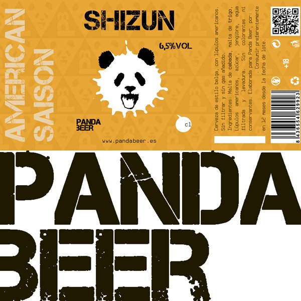CATA PANDA BEER 25|mayo
SHIZUN
american saison (with ginger)
Descripción/Nota de cata
1 de las 4 cervezas a catar
<a href="/pandacraftbeer/">Panda Craft Beer</a> 
#heneket