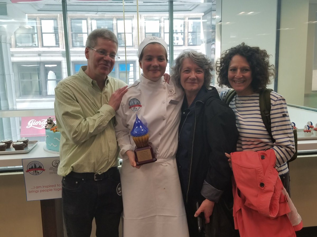 PastrySchool's tweet photo. Mia Englemann from the 49th Ward in Chicago, IL is our Grand Prize Winner!!! #FPSMayorsCup #pastryschool  #frenchpastryschool https://t.co/LT1gA9ujUE