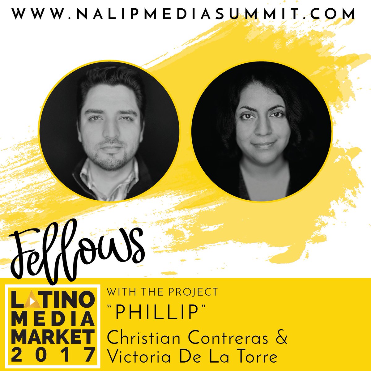 NALIP_org's tweet photo. .@MisterContreras and Victoria De La Torre will participate with their project "Phillip." #CreateWithUs #2017LMMFellow https://t.co/sZZKkqH5eZ