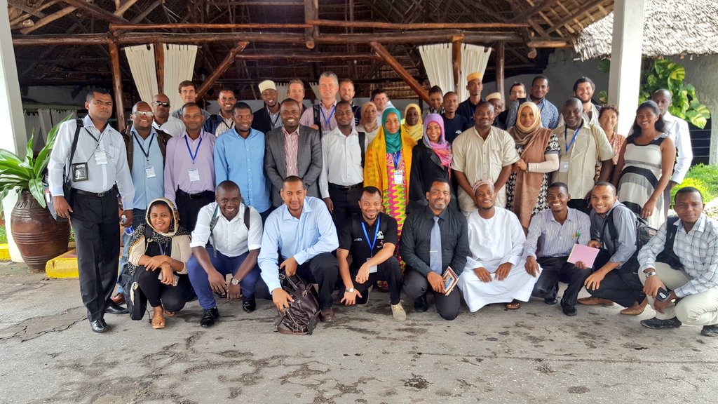 aboudjumbe's tweet photo. The #ZANSEA Conference participants after the closing ceremony. #Zanzibar @yves_barthelemy @Statoil @WorldBank https://t.co/dPzA4gz6JM