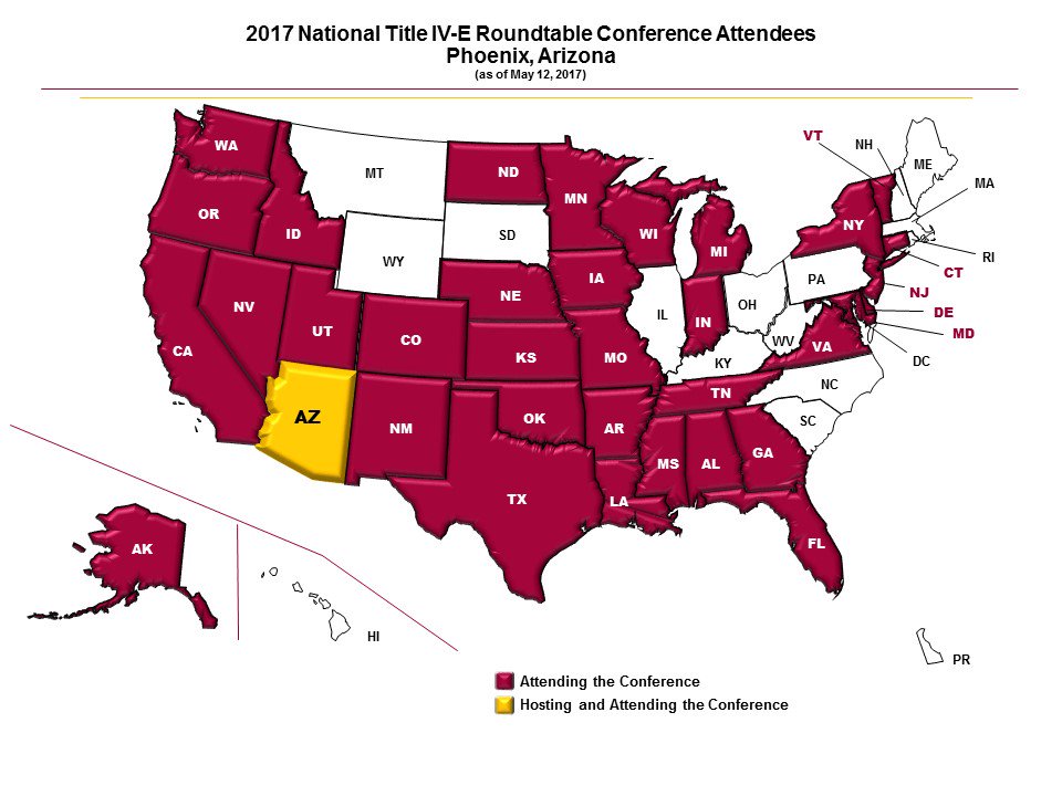 ROLL CALL! We now have attendees from AK and KS! Don't miss out! Just 10 days away! Still time to register goo.gl/k7t5Vn