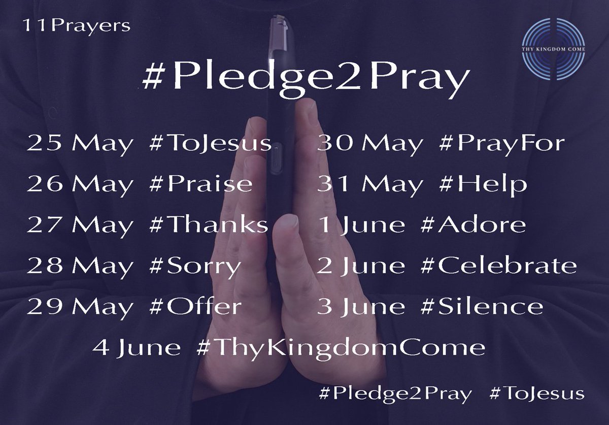 episcopalcafe's tweet photo. From @lambethpalace and @SSJE - #ThyKingdomCome - 11 days of global prayer online: https://t.co/nLb6bJnca1 #pledge2pray https://t.co/WGME96wEJR