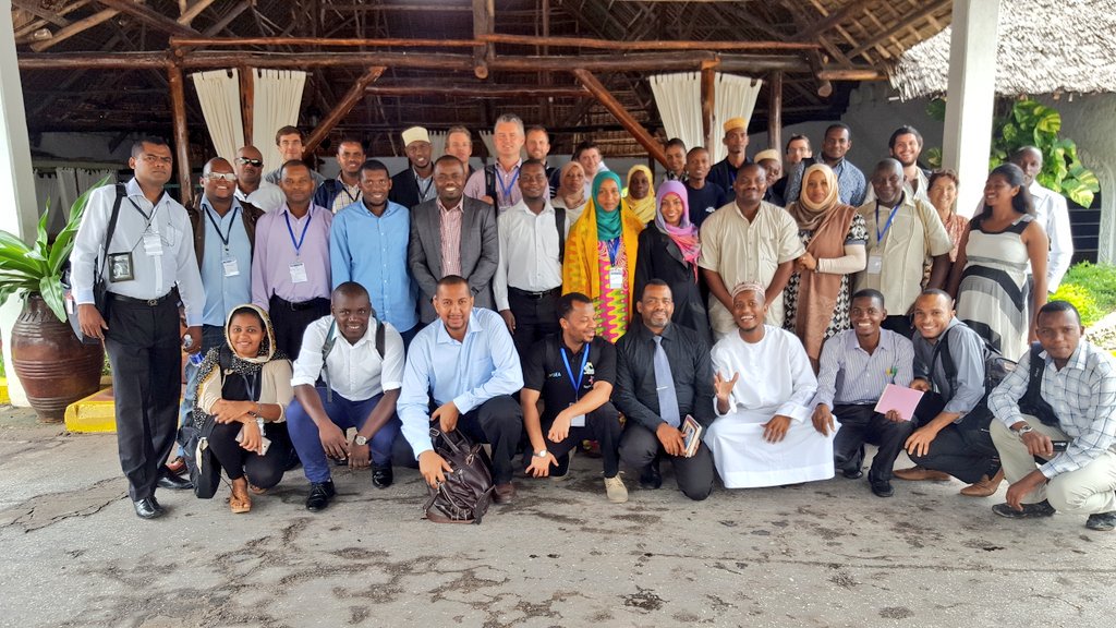 aboudjumbe's tweet photo. The #ZANSEA Conference participants after the closing ceremony. #Zanzibar @yves_barthelemy @Statoil @WorldBank https://t.co/dPzA4gz6JM