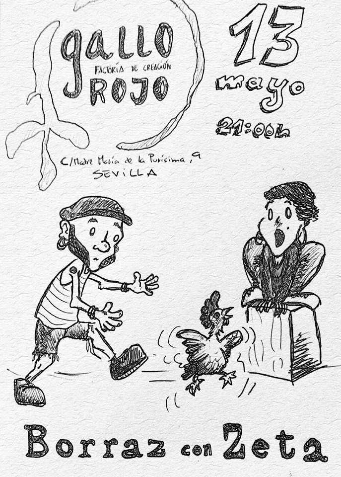 GalloRojo_ART's tweet photo. Hoy (21h) folk-rock con #BorrazConZeta, mañana (17:30h) #swing con la 7 #Jam Gallo #Manouche https://t.co/3oMXNzuYbf https://t.co/Kj4re7miY4