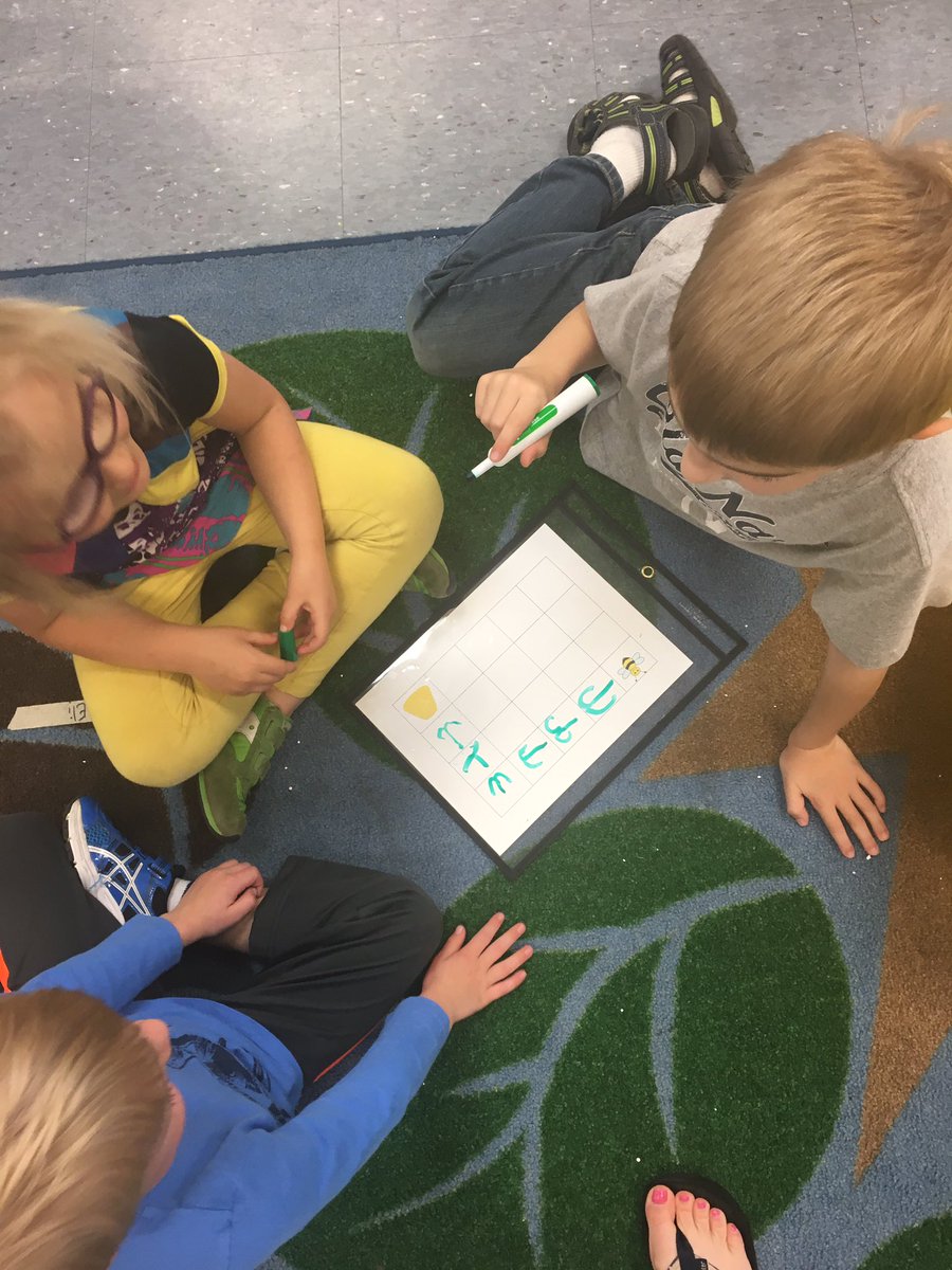 SheilaAnnNorris's tweet photo. #STEM University Week 2...making a plan to get the #BeeBot back to his hive! #Kindergarten #codingwizards https://t.co/jKt0gjbZ6a