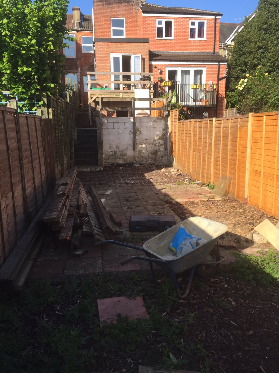Ingrambms's tweet image. Yet another block wall #builder #gardenrescue #ipbservices