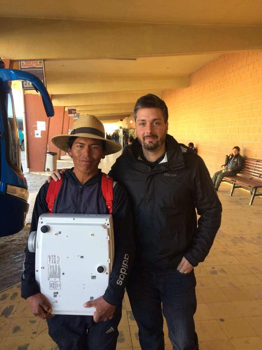 SaleroFilm's tweet photo. Making more memories daily on our screening tour in Bolivia! https://t.co/ZKxRFl8whi https://t.co/8l2tQfaELM