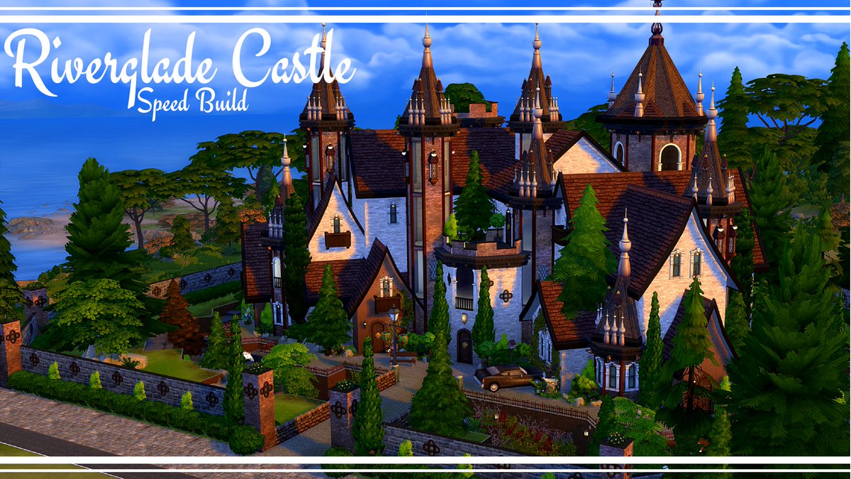 SimKimBuilds's tweet photo. Coming Soon.. 'Riverglade Castle' speed build @ https://t.co/lBBH5ak7dN #thesims4 #speedbuild #TS4 😊 https://t.co/H21Imun09Y
