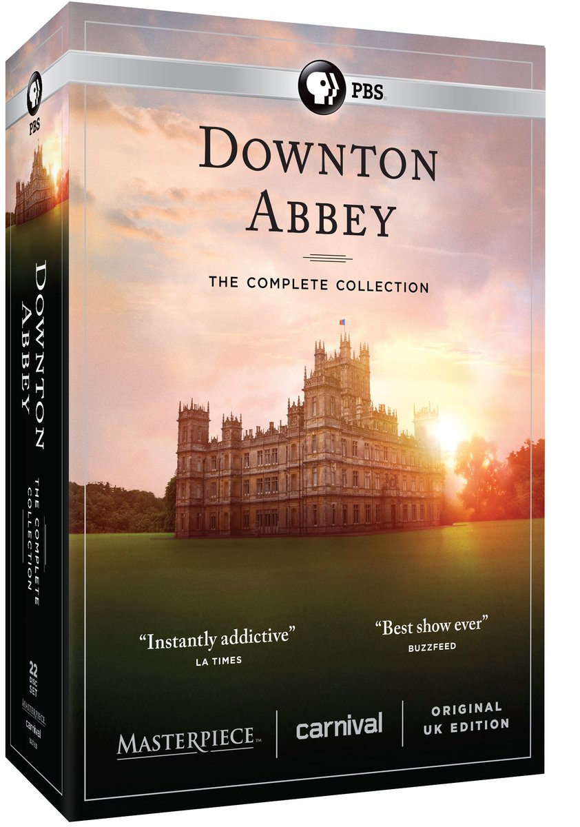 Need a perfect gift for #Mum?  She can enjoy all 6 seasons of Downton Abbey with this ultimate DVD collection: amzn.to/2q6i0NJ