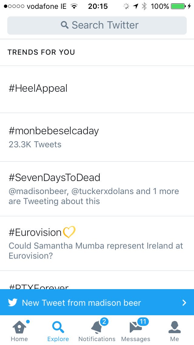 MajorDolans's tweet photo. MADISON IT IS TRENDING IN IRELAND #SevenDaysToDead https://t.co/dZ395xqnvX
