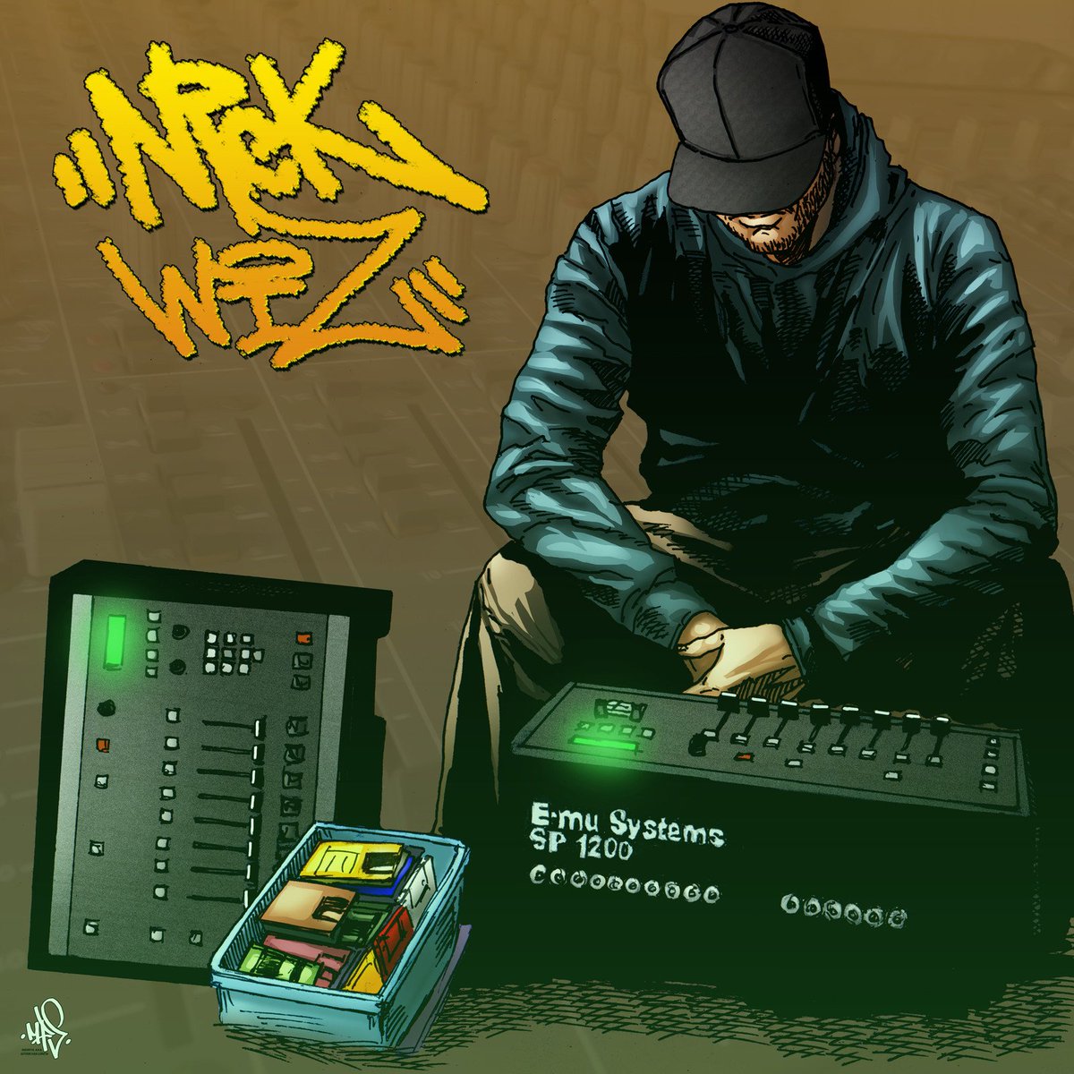 MEMFIS_AKA's tweet image. The release from #NickWiz for which I created the art cover is really good.😎✌️🔥
#MFS #MEMFISAKA #ART #Comics #Cover #SP1200 #90s #HipHop