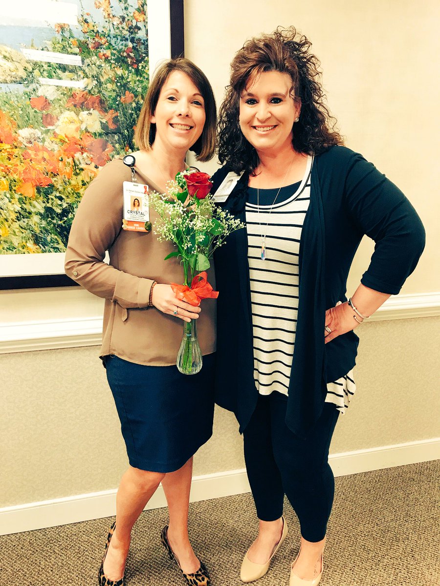 CrystalCNO's tweet photo. We have the most supportive radiology director!!! Thank you, Tracey for the beautiful rose for Nurse's Week. 
#TeamParham https://t.co/Kt9LgfQWYZ