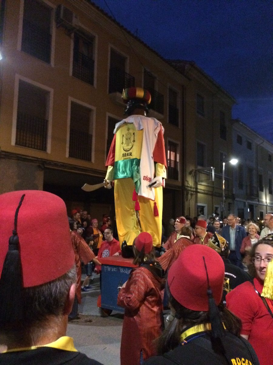 Ya está aqui!!! #Mahoma #fiestasVillena #fiestasBiar @JCF_Villena