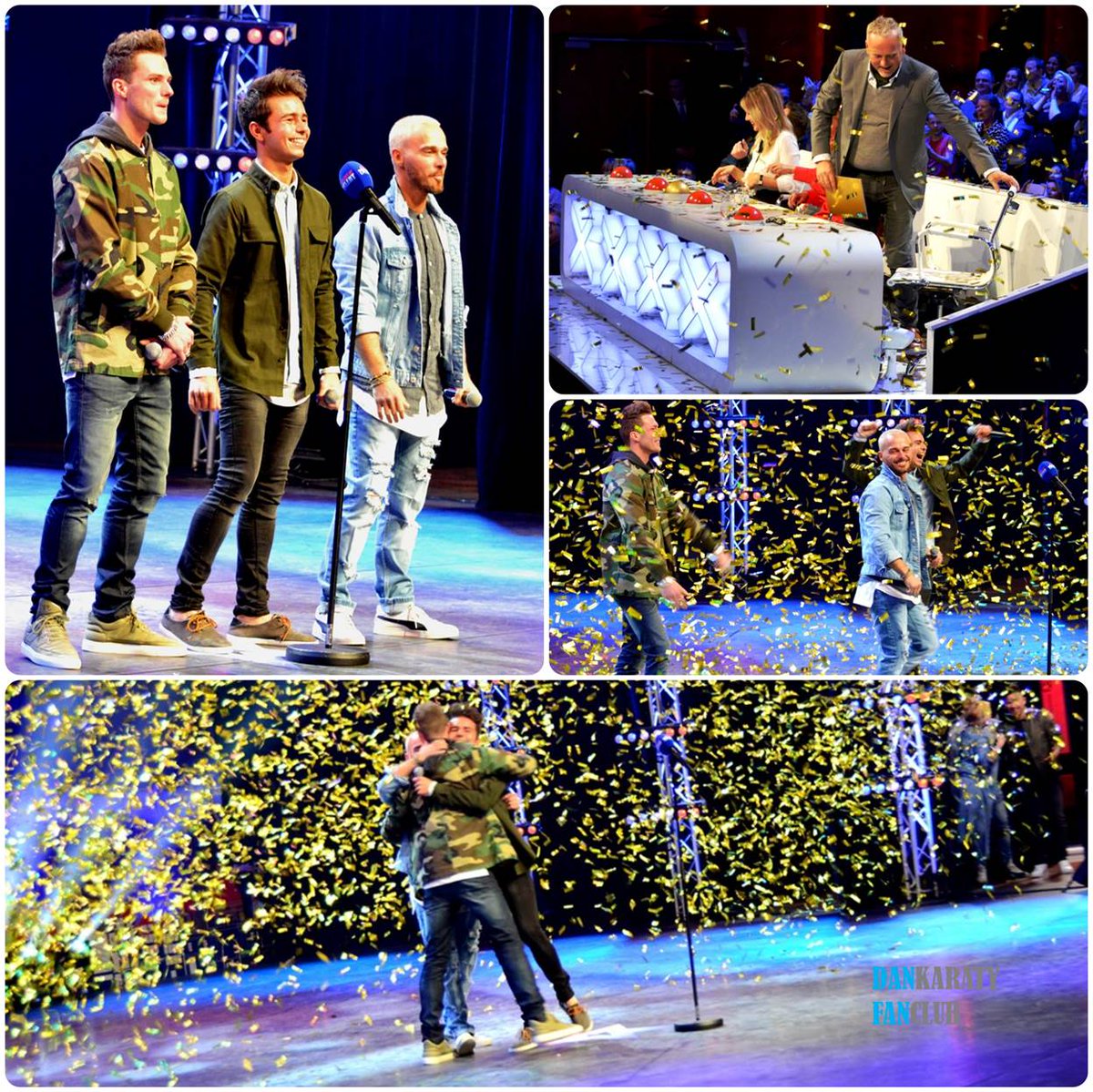 Dan_Karaty_fans's tweet photo. Golden buzzer time!!!! Gordon kiest een nieuwe boyband! #HGT #StadenLand https://t.co/kjeJlBzT8P