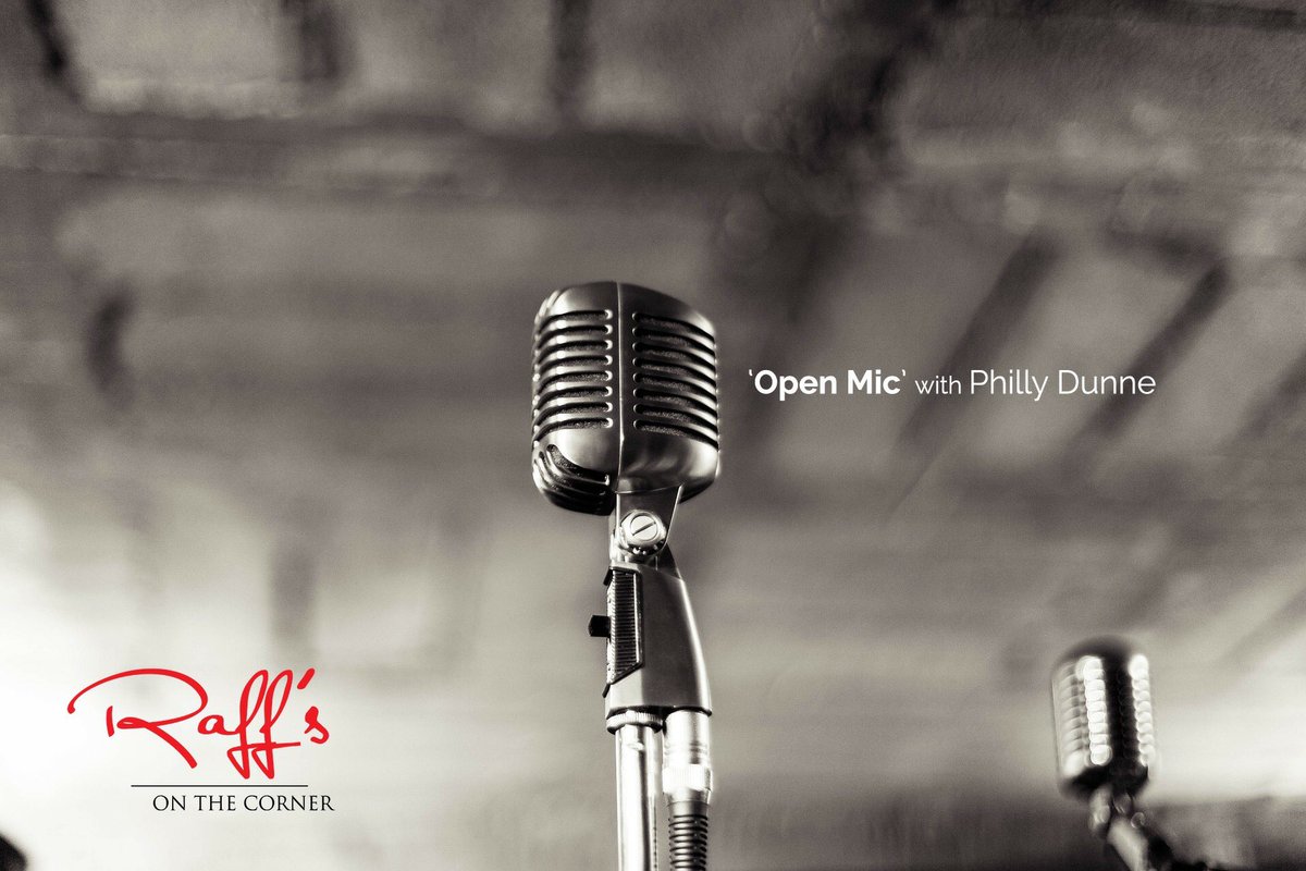 Raffsskerries's tweet photo. Philly Dunne is back Tonight with our popular #OpenMic night. To book a table or one of our large group areas: Call us on (01) 810 5650 #pub https://t.co/KlYHjiVON5