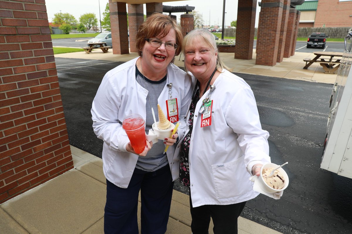 HendricksHealth's tweet photo. #NationalNursesWeek celebrations are still going strong here at Hendricks Regional Health. Nurses rock! #NursesWeek #ThankANurse https://t.co/xxkMn2vbOJ
