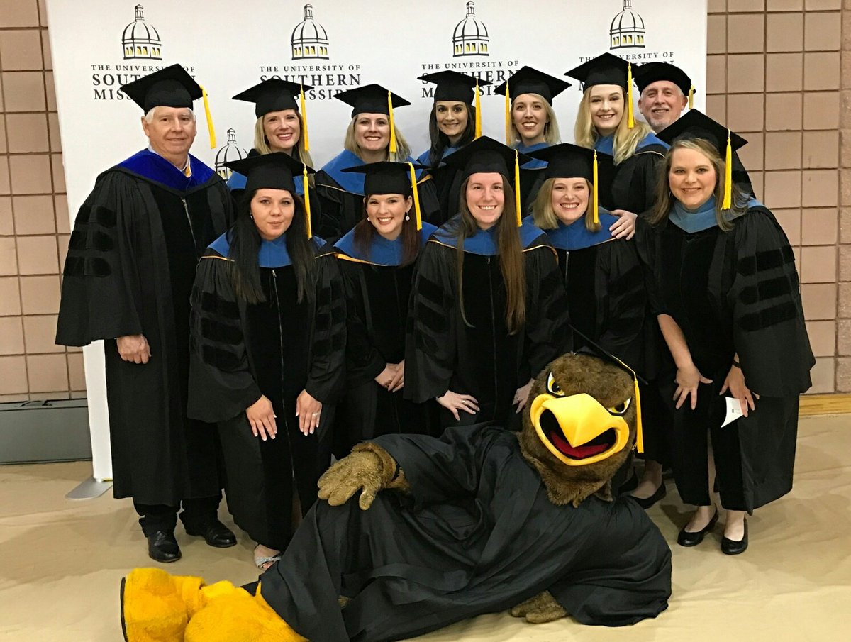 Soon to be Doctors of Audiology with some of our Speech and Hearing Sciences faculty! #SMTTT #USMgrad