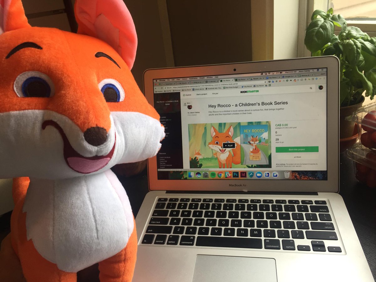 JasonOak's tweet image. Looking for a fun #giftidea for your niece or nephew? Check out my Kickstarter campaign for Hey Rocco! bit.ly/heyrocco