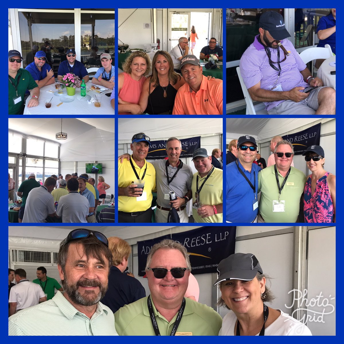laurelcorriveau's tweet photo. It's a hot one on the course but it's cool in our @adamsandreese suite! @THEPLAYERSChamp https://t.co/vAa0TVHfhv