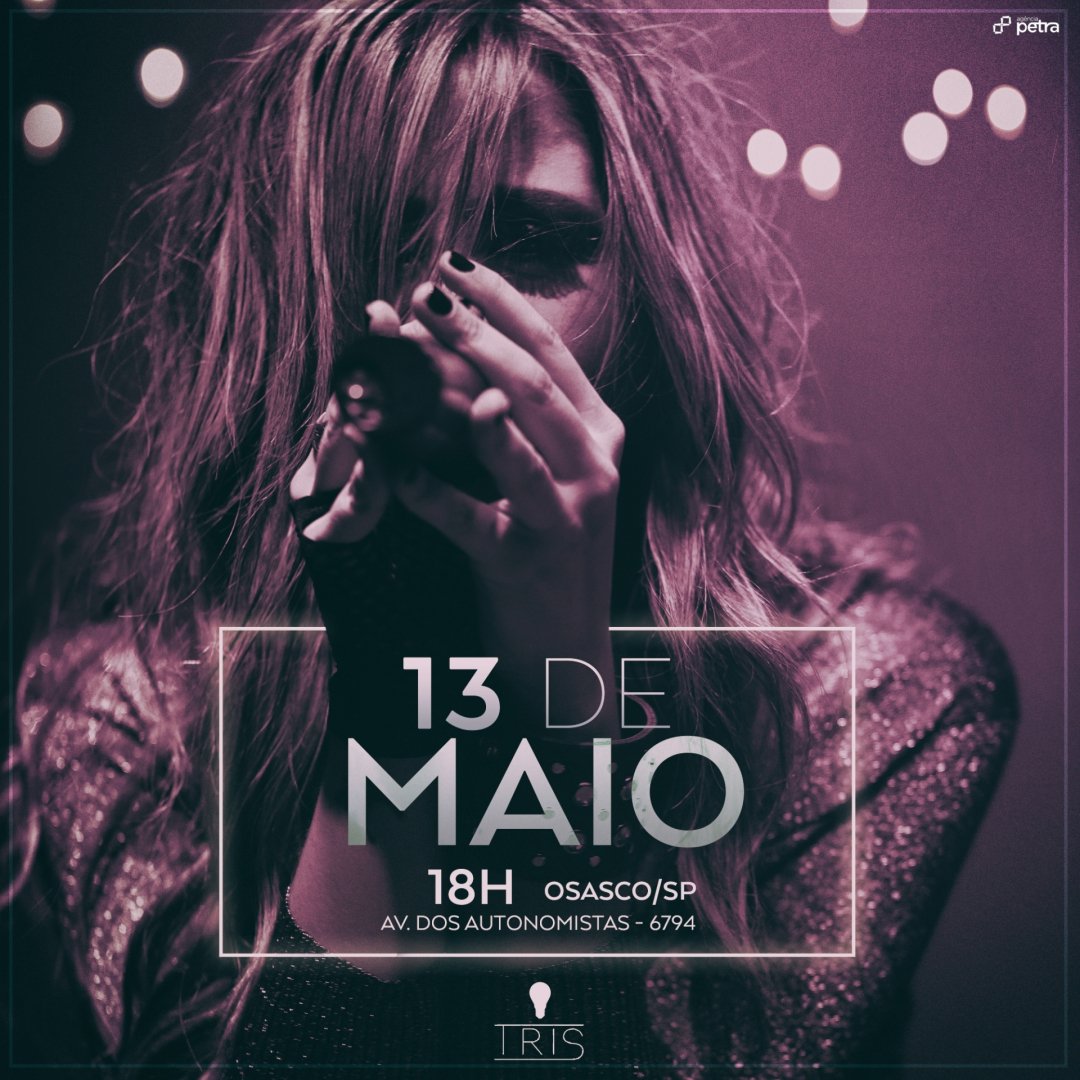 Amanhã é dia de #TRIS em Osasco/ SP. Esperamos por vocês!