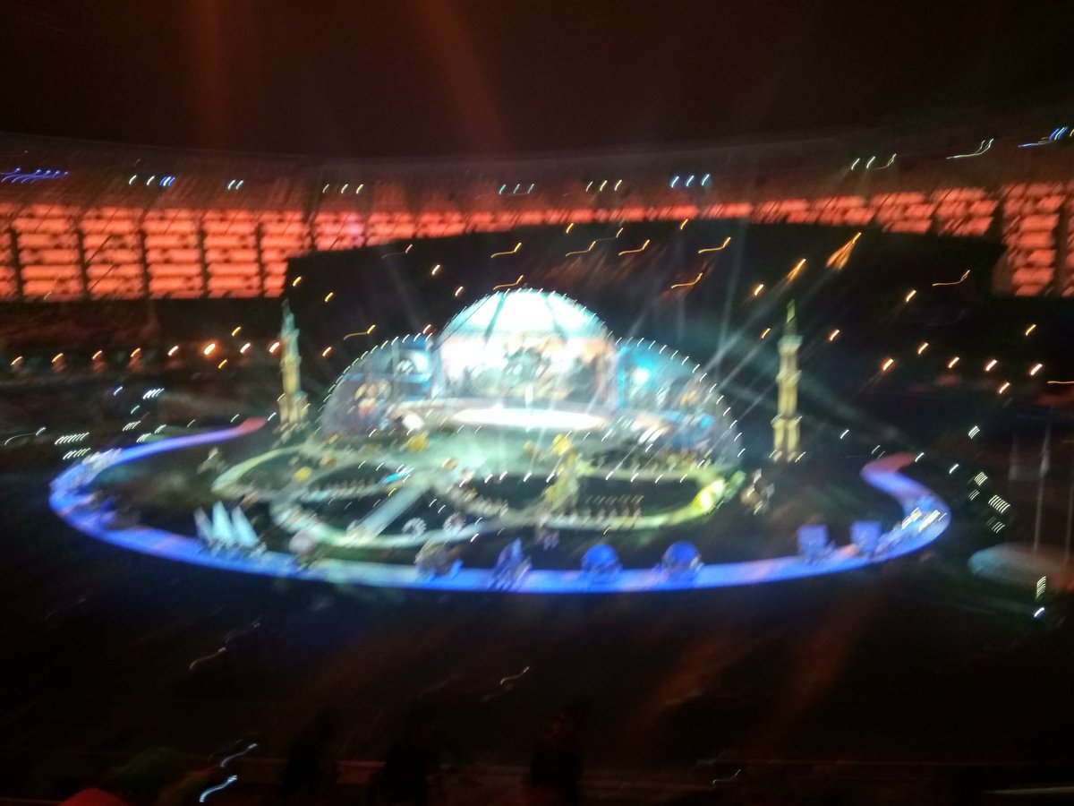 HikmetHajiyev's tweet image. #İslam abt Science, Culture, Art, Poetry, Knowledge, Wisdom.Via symbolism Baku Islamic Games Opening presents it. #Baku2017