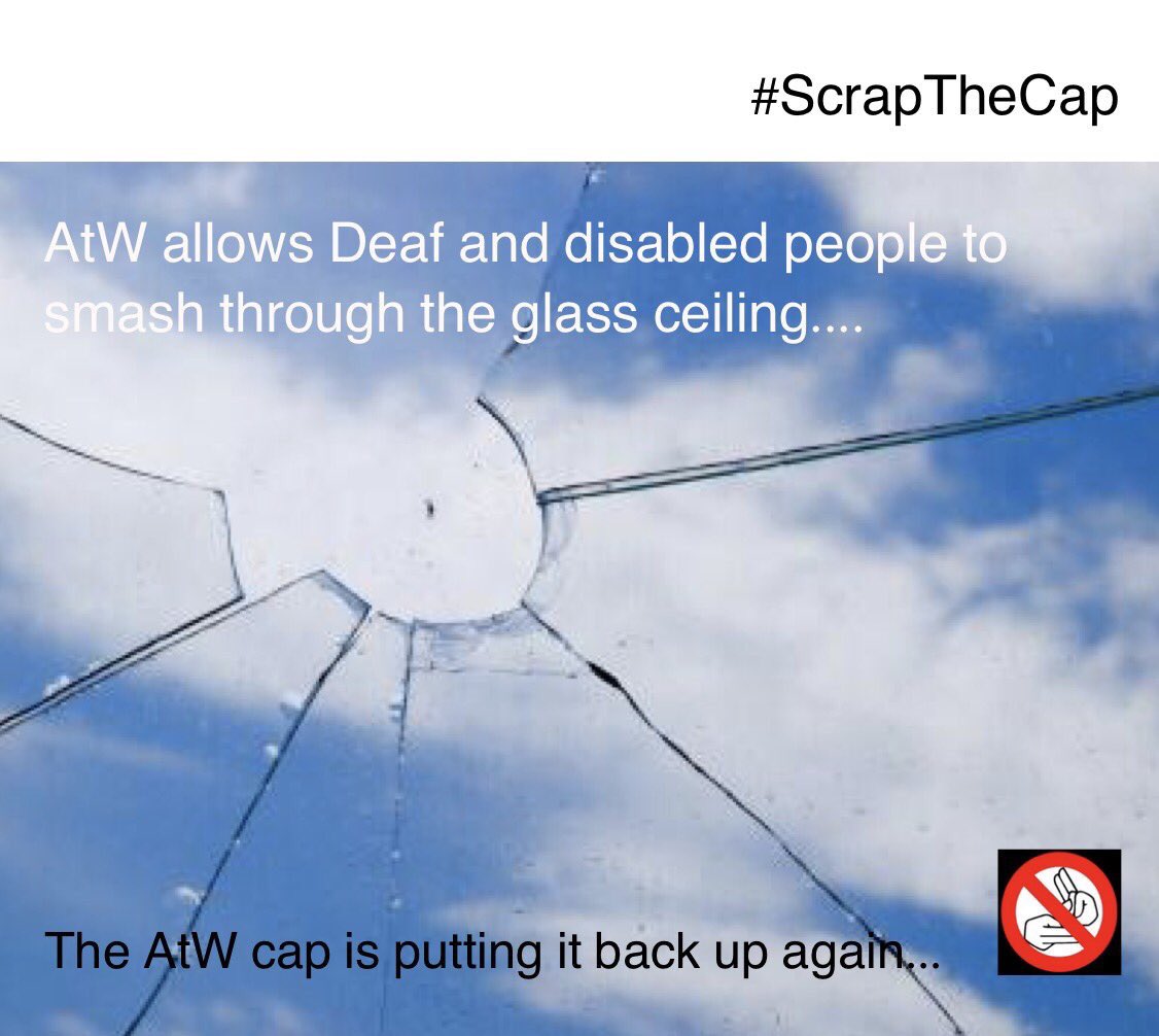 .<a href="/DWP/">DWP</a> under the <a href="/Conservatives/">Conservatives</a> introduced a cap on Access to Work: the scheme that supports Deaf and disabled people to access employment.