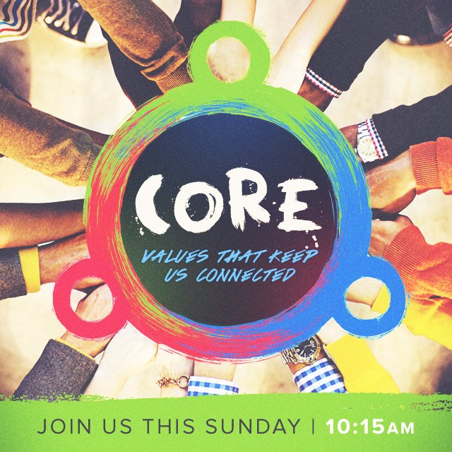 helpingseejesus's tweet photo. Join us as @joshualouisross begins our new #Core series this Sunday at 10:15am! https://t.co/FbjC9FqYnu