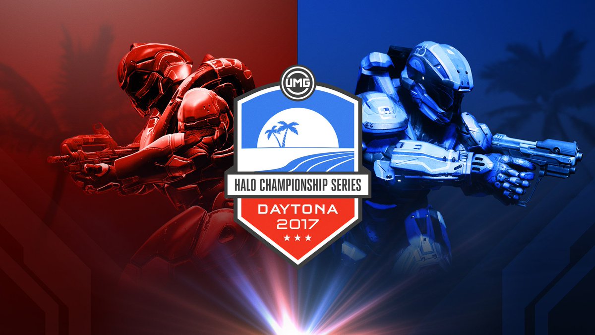 Halo's tweet photo. The battle on the beach is live! Watch top Pro and Open teams compete at #HCS Daytona on https://t.co/oPgZviH3Tr &amp; https://t.co/qEDRaBH4Rm. https://t.co/nMhZd8gAkF