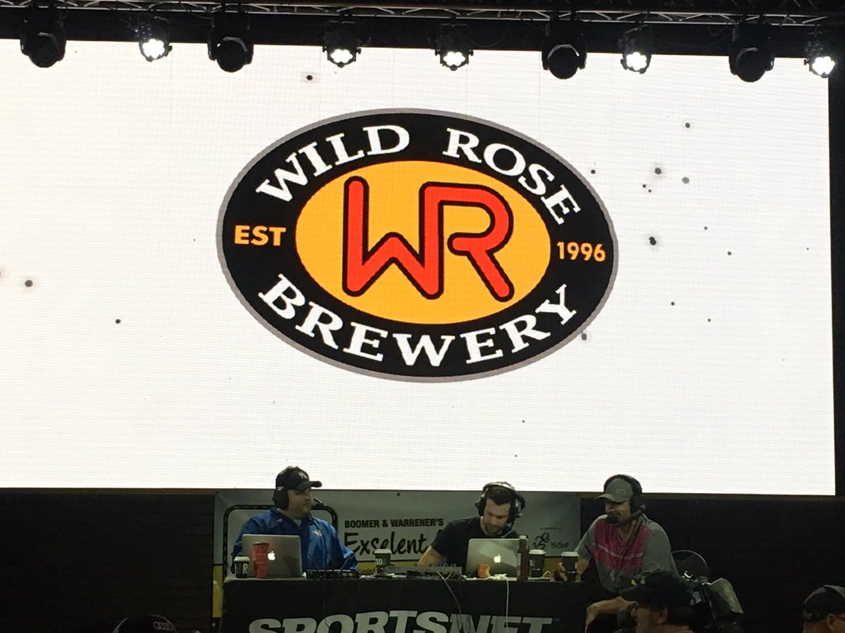 WildRoseBrewery's tweet photo. Getting wild @CowboysCalgary with @Sportsnet960 #TheFan960! #staywildAlberta https://t.co/fYn0GnIWIu