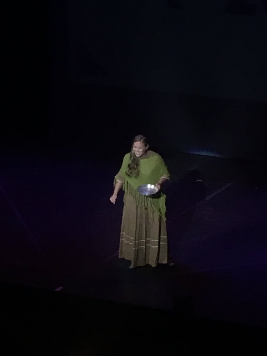 brittnee_hill's tweet photo. @EmmerGundy is serving the "Worst Pies in London" AND some seriously impressive vocals🙉@MTWichita #JesterAwards https://t.co/uuarPCIsCU