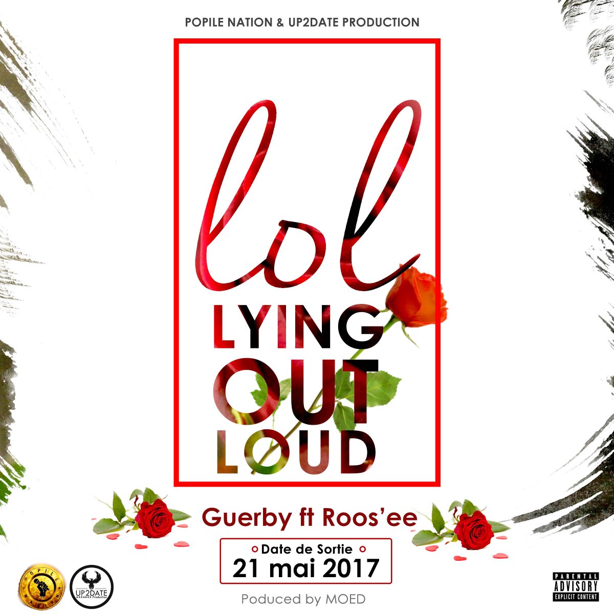 Up2dateEvent's tweet image. New Song : @Roosee_Official ft Guerby - LOL(Lying out loud) 
Coming soon 
@Guerby90
