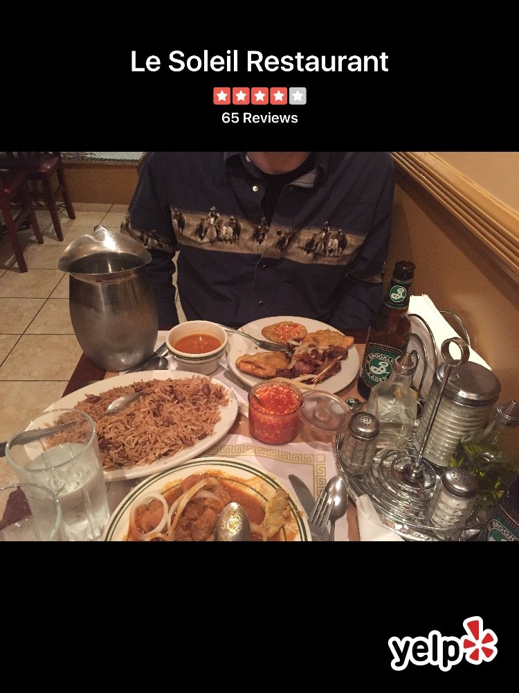 Haitian style fried turkey! (@ Le Soleil Restaurant) #Yelp #Yelfie yelp.com/biz/le-soleil-…