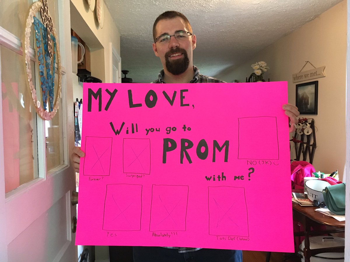 JWilliamsDIL's tweet photo. Even a chaperone can get a #promposal2017 lol! Can't wait @thebrook2017 ! Prom/ #afterprom is gonna be great! https://t.co/ZGif9hOaIT