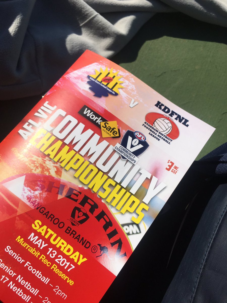 Game Day AFL Vic Community Championships Interleague <a href="/KDFNL/">Kyabram District League</a>  #kdfnlrepresent