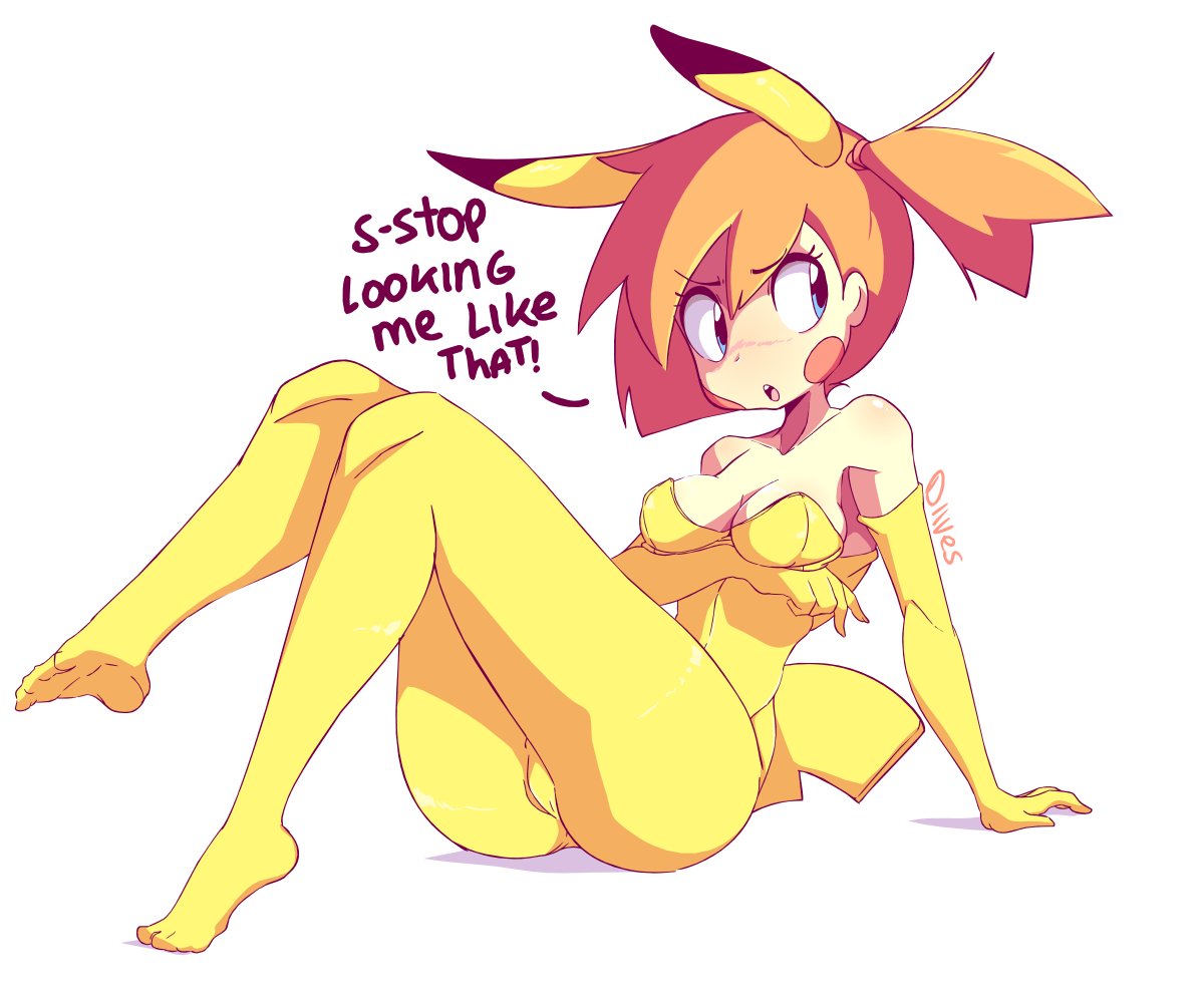 Misty as Pikachu Of course nude version here https://www.patreon.com/diives.