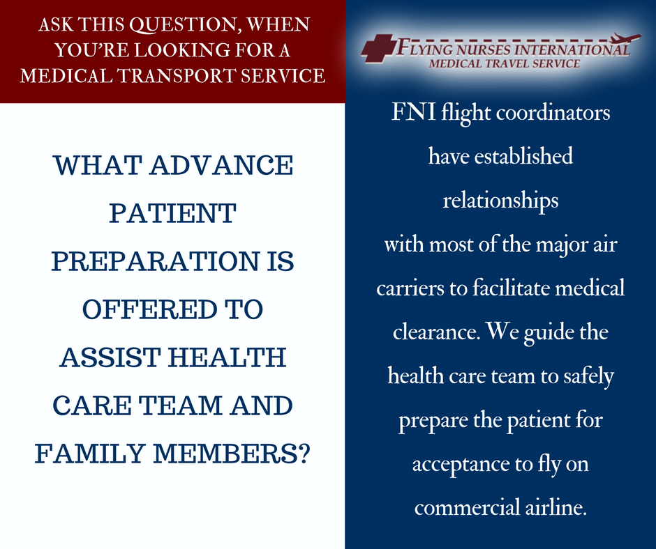 FlyingNurseIntl's tweet photo. Here's a great question to ask, when you're trying to find a medical transport service provider. #FlyingNurses https://t.co/QPl16WvdRA https://t.co/vjmQHIMCQY