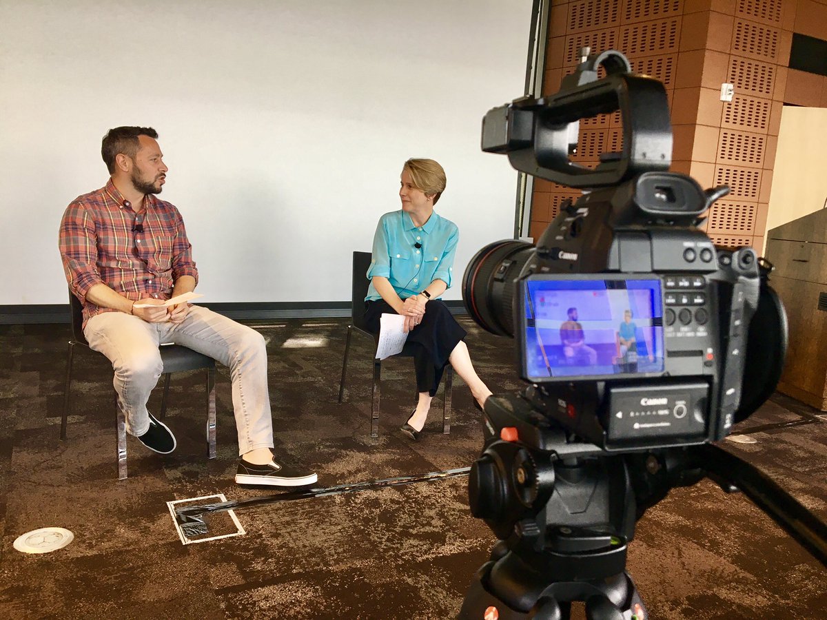 Breakout session upstairs in the library with Scott Chisholm and Liz Glasser at #IDSD2017! #RowlbertosMedia <a href="/InteractiveDay/">InteractiveDay</a> @SanDiego_X