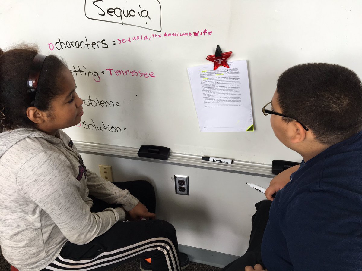 GridleyDaniel's tweet photo. "Hmm. What do you think?"
Focusing on collaboration & communication to make meaning by 👀 back to the text for evidence!
#SL41 https://t.co/GpTrpupuo8