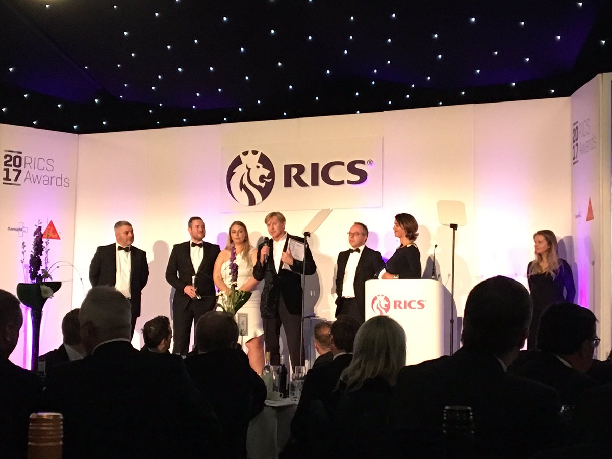 Very proud of <a href="/TeamDransfield/">Team DPL</a> <a href="/FoxValleySheff/">Fox Valley</a> #RICSawards #winners #regeneration