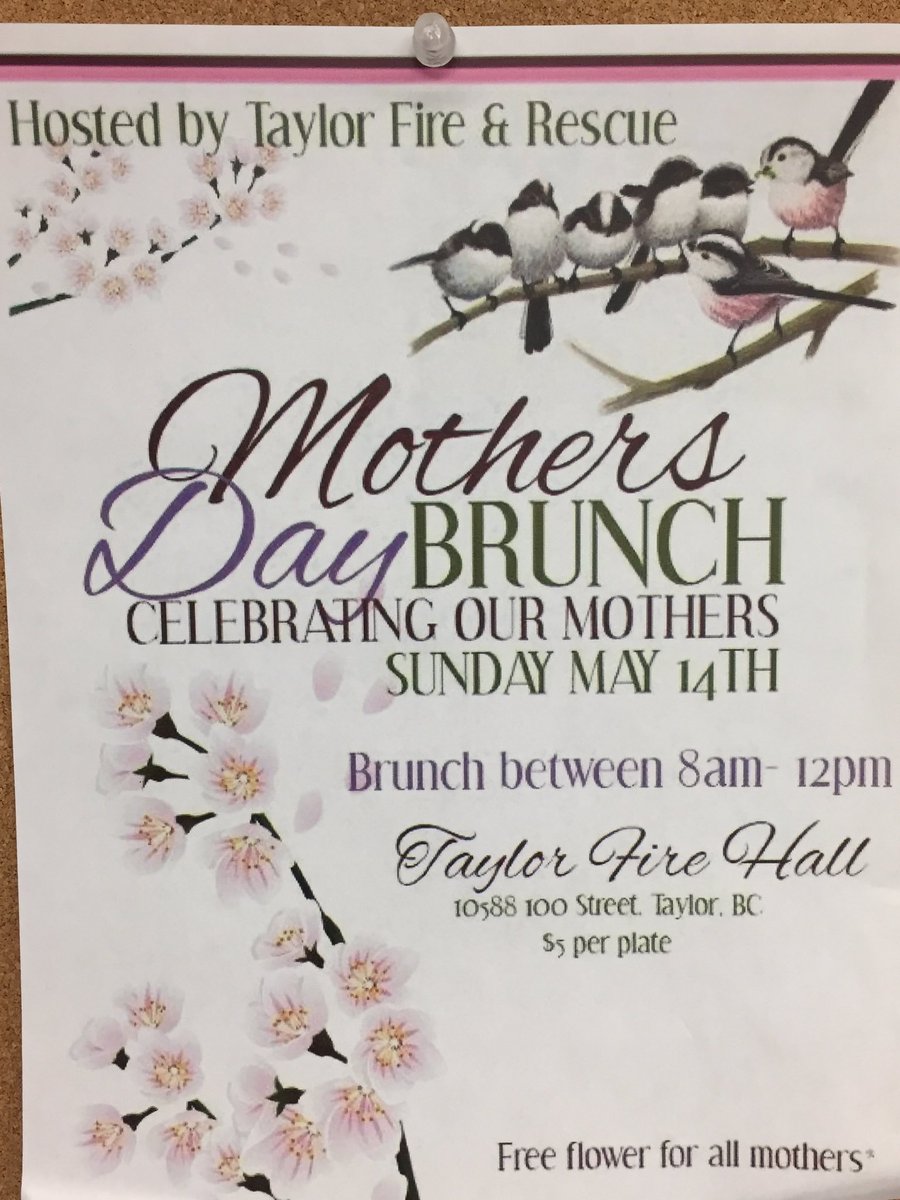 TaylorFireRescu's tweet photo. Mothers Day Brunch, Everyone Welcome #taylorfirehall #mothers #mothersdaybrunch #taylorfirerescue https://t.co/c6Yy8Q4uIc