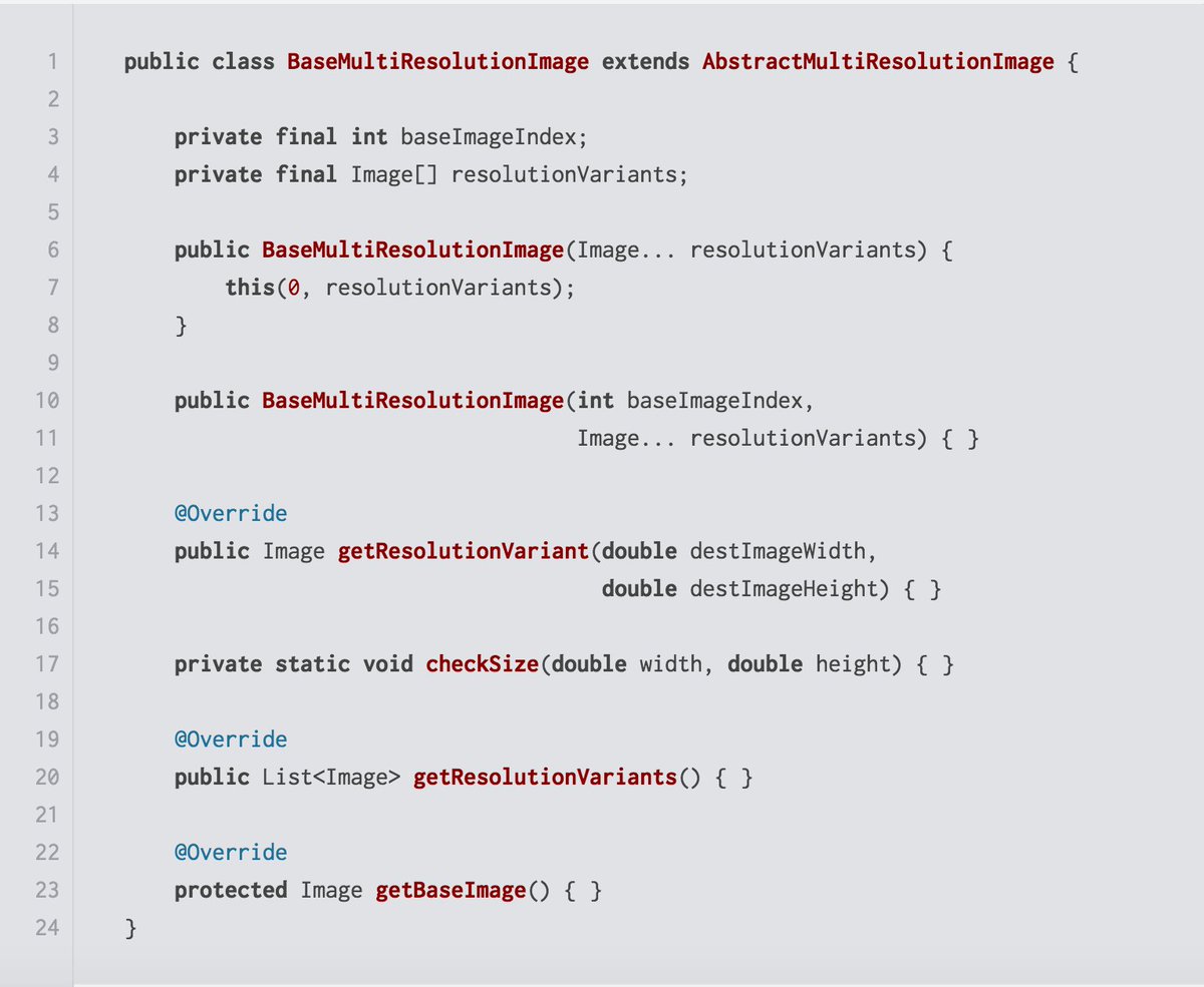 java's tweet image. Learn about the new #Java9 Multi-Resolution Images API 

aboullaite.me/java-9-image-a…