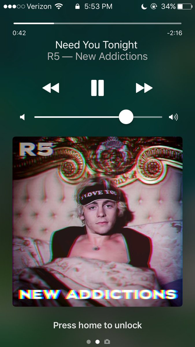 Jay112915's tweet photo. Especially I'm in Love with this song. It's stuck in my head!!❤️❤️😋😉😍😍😘😘 #R5Rocks #INeedYouTonight #BuyNewAddictionsOnITunes https://t.co/vETCeBQPSv
