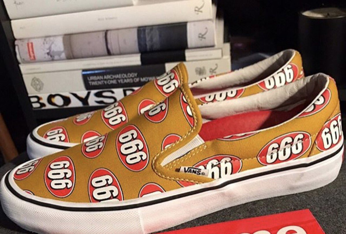 vans x supreme 666