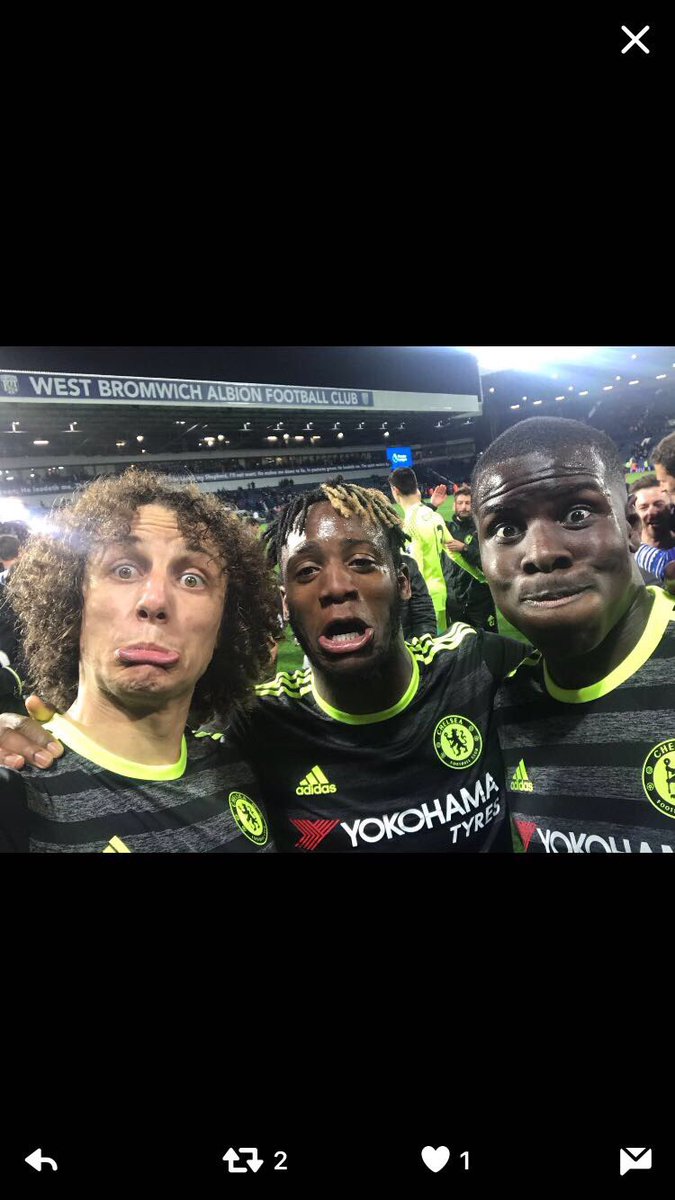 KurtZouma's tweet image. Champions mon frère !!!! 😍💪🏾🙏🏿🙏🏿 #lazoumance #2ndtimein3years @ChelseaFC so proud of the team !!!! We did it !!!