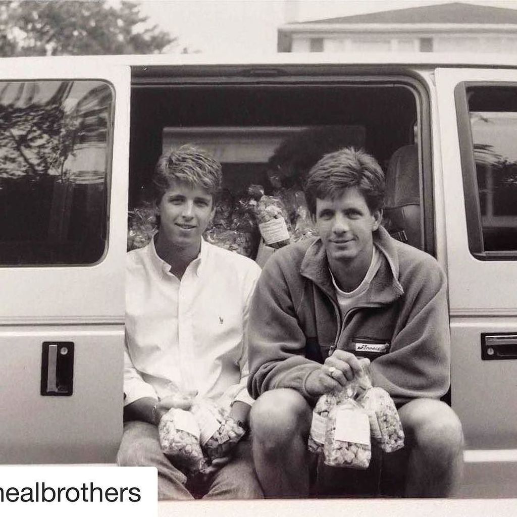peterneal1's tweet photo. Me and my best pal - we were simply full of dreams at this point! #entrepreneur #food #croutons #brothers #happype… https://t.co/hdrH8VV8HM https://t.co/G6OGfk5HhA