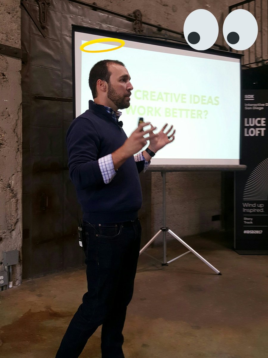 Mr. Adam Morgan talking about Neuroscience and Neuromarketing. Pretty much my favorite topic in the world. #IDSD2017 #interactiveday